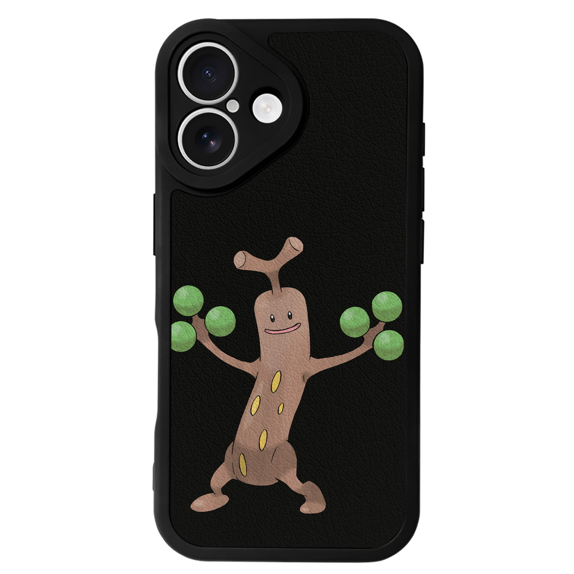 （画像用） ポケットモンスター Pokémon 【iPhone 16シリーズ対応】シリコンスマホケース（レザー調） 材質：シリコン